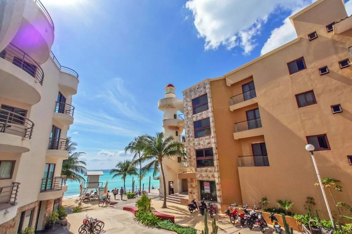 El Faro 204 Surf Two Bedrooms Apartment Ocean Front プレヤデルカーメン 0*,  メキシコ